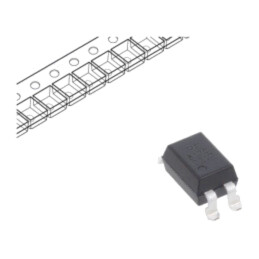 Optocuplor; SMD; Ch: 1; OUT: tranzistori; Uizol: 5kV; Uce: 80V; DIP4