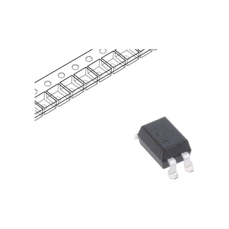 Optocuplor; SMD; Ch: 1; OUT: tranzistori; Uizol: 5kV; Uce: 80V; DIP4 Optocuplor; SMD; Ch: 1; OUT: tranzistori; Uizol: 5kV; Uce: 80V; DIP4
