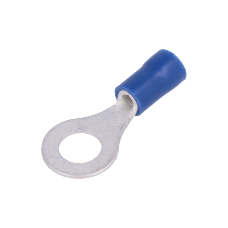 Vârf: inelar; M6; Ø: 6,4mm; 1,5÷2,5mm2; crimpat; pe cablu; izolată Vârf: inelar; M6; Ø: 6,4mm; 1,5÷2,5mm2; crimpat; pe cablu; izolată