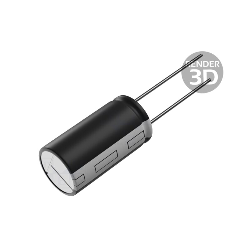 Condensator: electrolitic; THT; 100uF; 16VDC; Ø5x11mm; Raster: 2mm Condensator: electrolitic; THT; 100uF; 16VDC; Ø5x11mm; Raster: 2mm