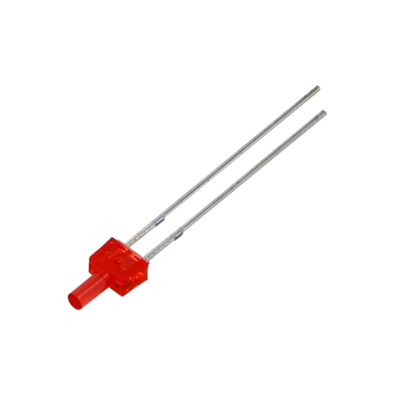 LED; rotund; roşie; 220÷330mcd; 90°; Parte frontală: plat; 30mA LED; rotund; roşie; 220÷330mcd; 90°; Parte frontală: plat; 30mA
