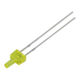 LED; rotund; galbenă; 220÷330mcd; 90°; Parte frontală: plat; 30mA
