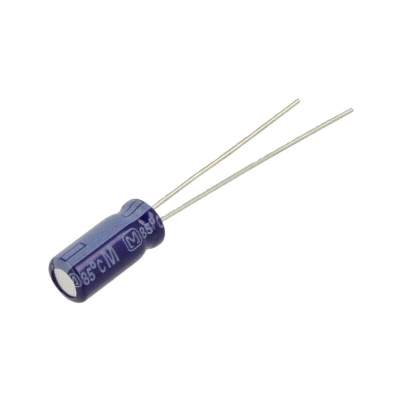 Condensator: electrolitic; THT; 4,7uF; 50VDC; Ø5x11mm; Raster: 2mm