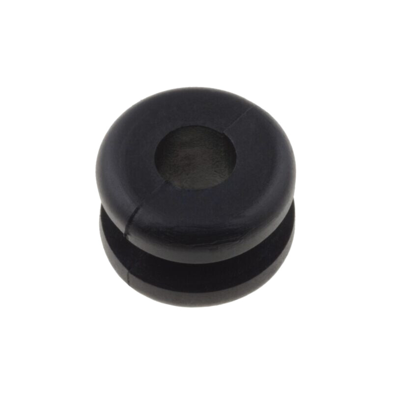 Manşon; Øorif.mont: 6,4mm; Øorif: 4mm; PVC; neagră; -30÷60°C Manşon; Øorif.mont: 6,4mm; Øorif: 4mm; PVC; neagră; -30÷60°C