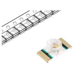LED; SMD; 1206; roşie; 45÷100mcd; 3,2x1,6x1,1mm; 70°; 20mA; λd: 631nm