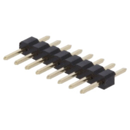 Conector: şiruri pini; şir pini; tată; PIN: 8; drept; 2mm; THT; 1x8