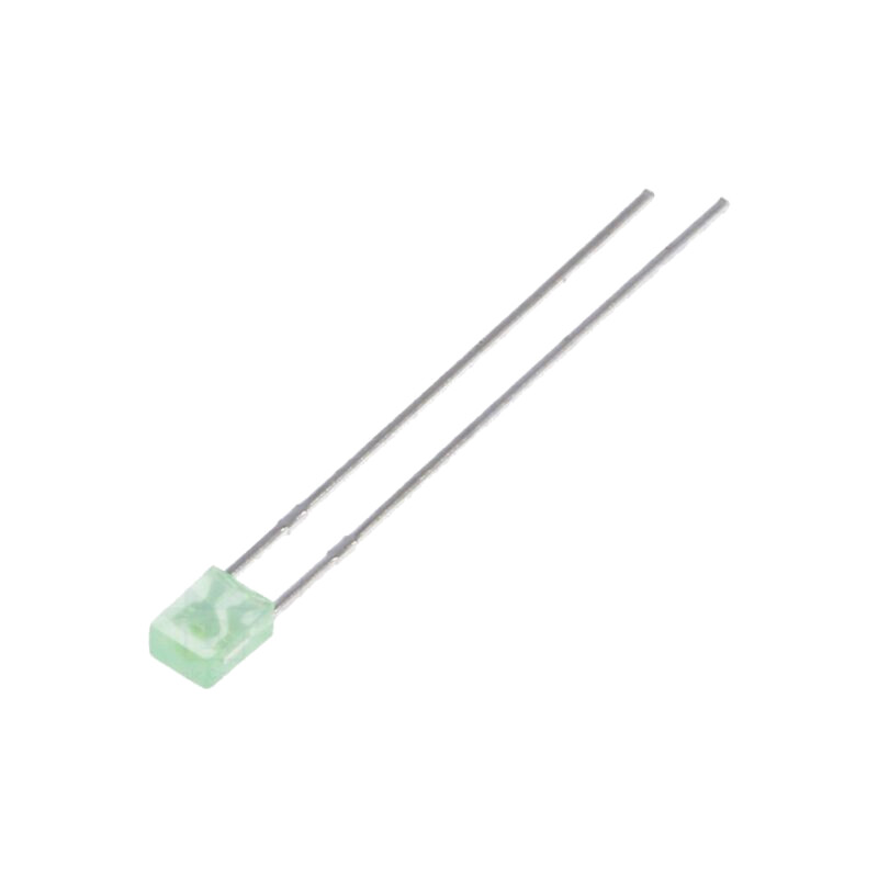 LED; dreptunghiulară; 3,2x2x4,15mm; verde; 1300÷2200mcd; 130°