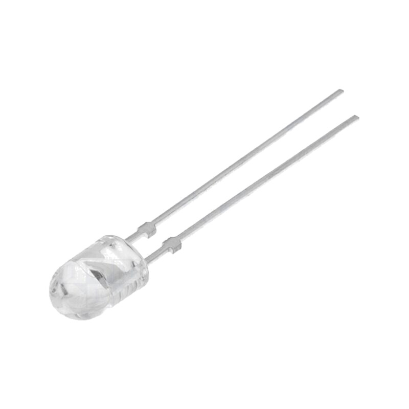 LED; oval; 5,1x4,3mm; roşie; 3000÷4500mcd; 100/40°; 1,8÷2,6VDC