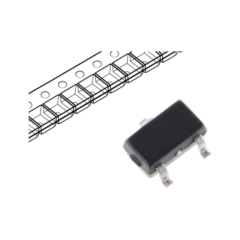 Diodă: comutaţie; SMD; 100V; 0,215A; 6ns; SC70; Ufmax: 1,25V; Ifsm: 2A