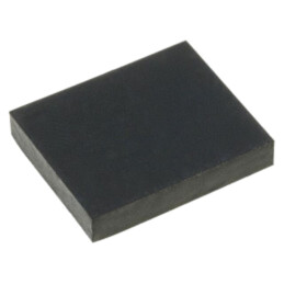 Picioruş autoadeziv; H: 3mm; neagră; gumă; W: 12mm; L: 15mm