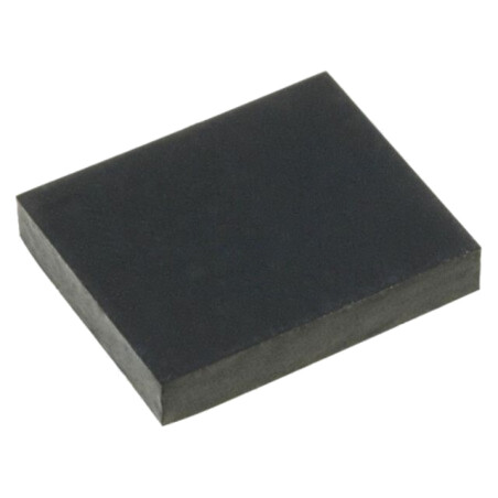 Picioruş autoadeziv; H: 3mm; neagră; gumă; W: 12mm; L: 15mm