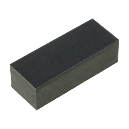 Picioruş autoadeziv; H: 6mm; neagră; gumă; W: 19mm; L: 7,7mm