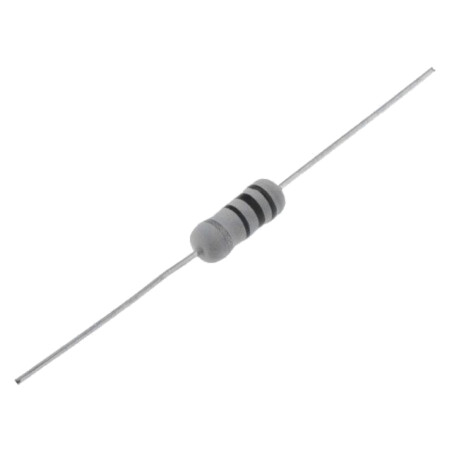 Rezistor: bobinat; THT; 360mΩ; 2W; ±5%; Ø0,7x25mm; Ø5x12mm; axial