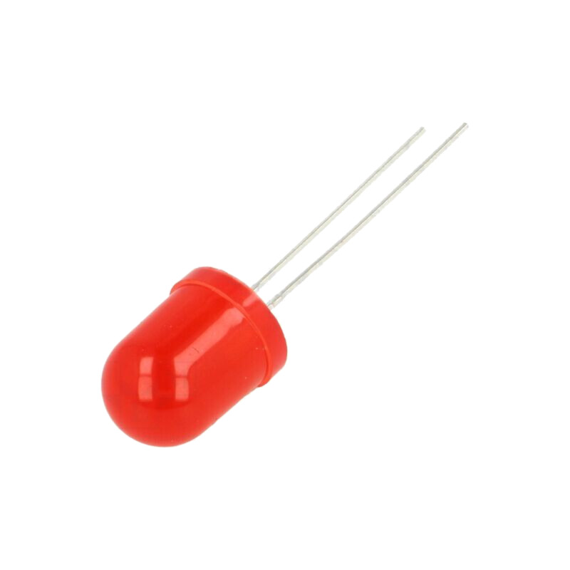 LED; roşie; 160÷270mcd; 60°; Parte frontală: convex; 1,6÷2,4VDC LED; roşie; 160÷270mcd; 60°; Parte frontală: convex; 1,6÷2,4VDC