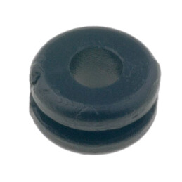 Manşon; Øorif.mont: 6,4mm; Øorif: 4mm; PVC; neagră; -30÷60°C