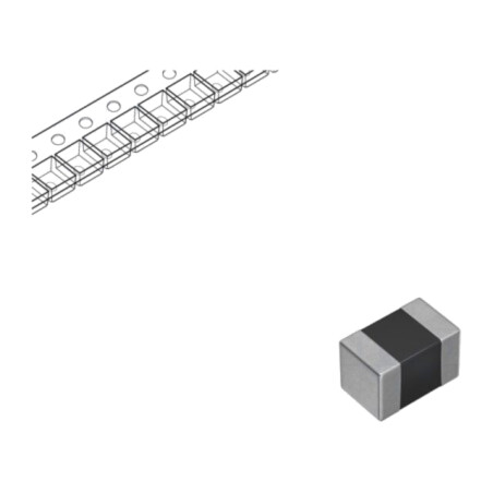 Inductor: ferită; SMD; 0805; 100uH; 140mA; 3,5Ω; 2MHz; ±20%