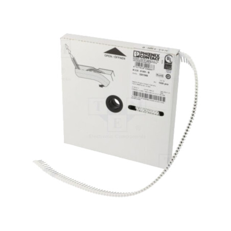 Vârf: tub de capăt; izolată; cupru; 0,5mm2; 8mm; cositorit; albă