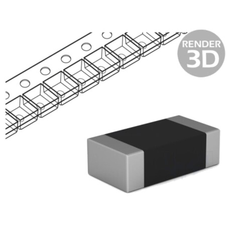 Ferită: talon; Imp.@ 100MHz: 100mΩ; SMD; 2A; 1206; R: 600Ω; -55÷125°C