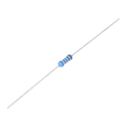 Rezistor: thin film; THT; 121Ω; 600mW; ±1%; Ø0,6x28mm; Ø2,5x6,5mm