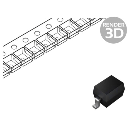 Diodă: TVS; 350W; 38,5V; 1A; bidirecţională; SOD323; rolă,bandă; ESD