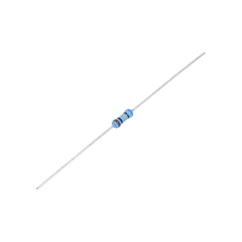 Rezistor: thin film; THT; 604Ω; 600mW; ±1%; Ø0,6x28mm; Ø2,5x6,5mm