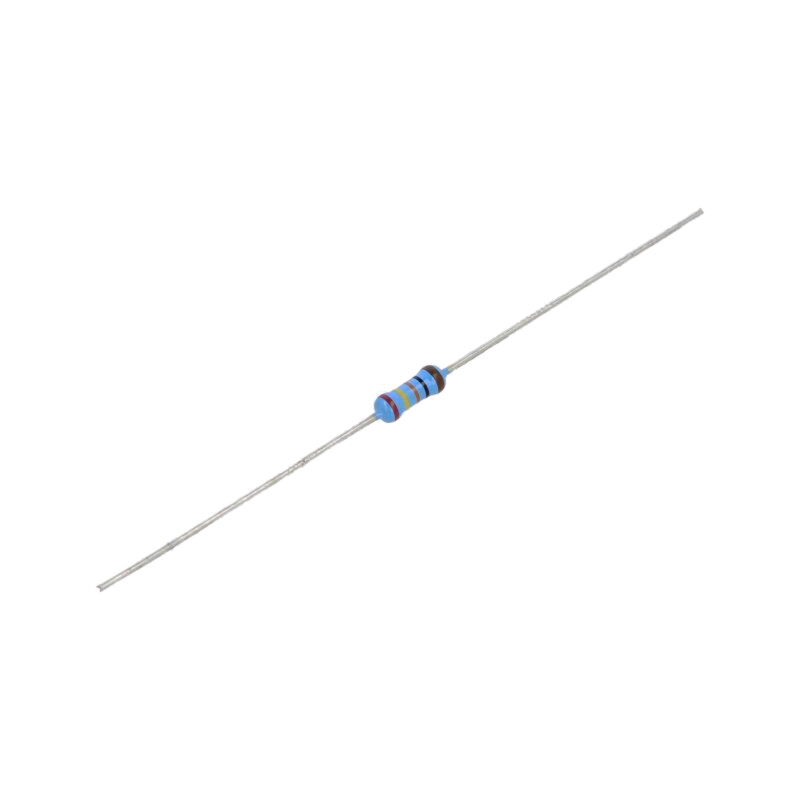 Rezistor: thin film; THT; 243Ω; 600mW; ±1%; Ø0,6x28mm; Ø2,5x6,5mm Rezistor: thin film; THT; 243Ω; 600mW; ±1%; Ø0,6x28mm; Ø2,5x6,5mm