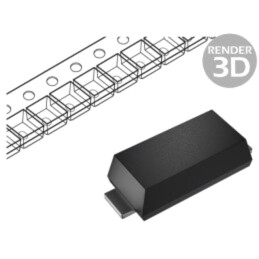 Diodă: Zener; 0,5W; 3,9V; SMD; rolă,bandă; SOD123F; o singură diodă