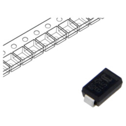 Diodă: redresoare; SMD; 100V; 1A; 1,5us; SMA; Ufmax: 1,1V; Ifsm: 30A