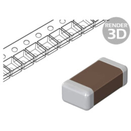 Condensator: ceramic; MLCC; 1,3pF; 25V; C0G (NP0); ±0,05pF; SMD