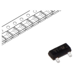 Tranzistor: NPN; bipolar; 25V; 1,5A; 0,3W; SOT23
