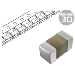 Condensator: ceramic; MLCC; 4,7uF; 10V; X5R; ±10%; SMD; 0603; 180mm