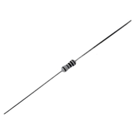 Rezistor: metal film; THT; 301kΩ; 0,6W; ±1%; Ø0,55x28mm; Ø2,4x6,3mm