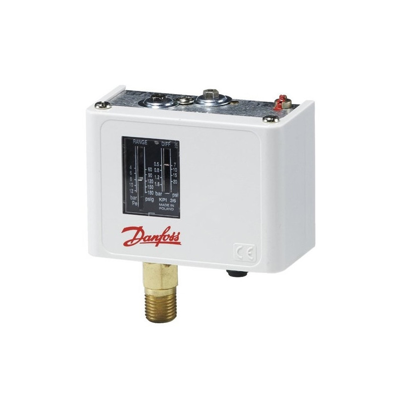 Presostat de Presiune Ajustabil 4-12 Bar | Electronic-mag.ro | Componente Electronice