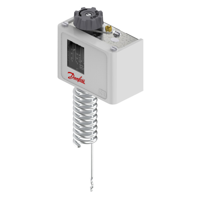 Termostat cu Capilar SPDT 16A 400VAC 0-40°C | Electronic-mag.ro | Componente Electronice