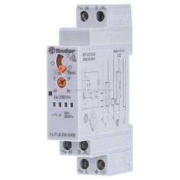Automat de scară pentru șină DIN 230VAC 16A IP20 | Electronic-mag.ro | Componente Electronice