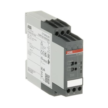 Timer DPDT 0.05s-300h 24-240VAC 24-48VDC DIN Rail | Electronic-mag.ro | Componente Electronice