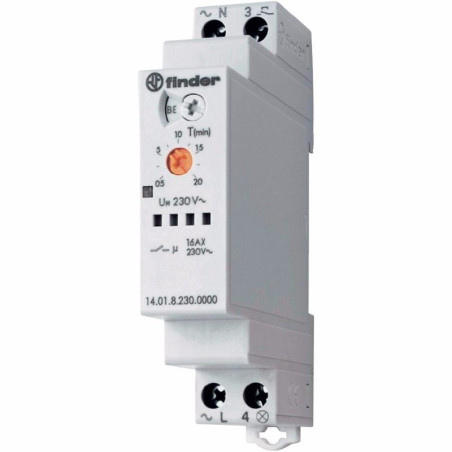 Automat de scară DIN 230VAC SPST-NO 16A | Electronic-mag.ro | Componente Electronice