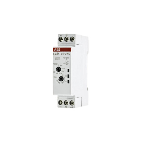 Timer SPDT 0,05s-100h DIN 24-240VAC 24-48VDC | Electronic-mag.ro | Componente Electronice