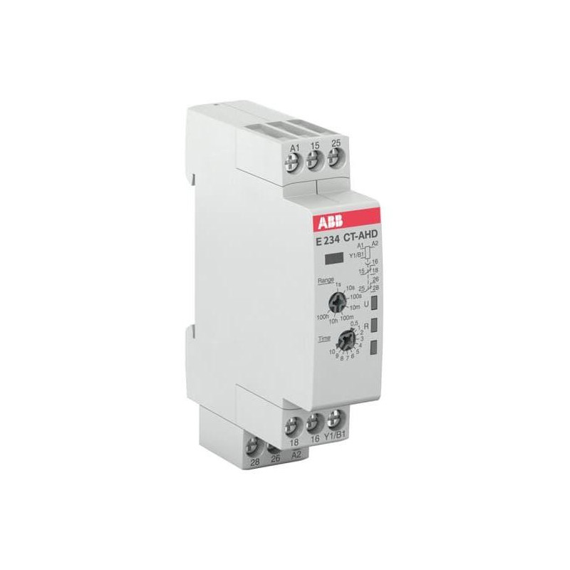 Timer DPDT 0.05s-100h 250VAC 5A 24-240VAC 24-48VDC | Electronic-mag.ro | Componente Electronice