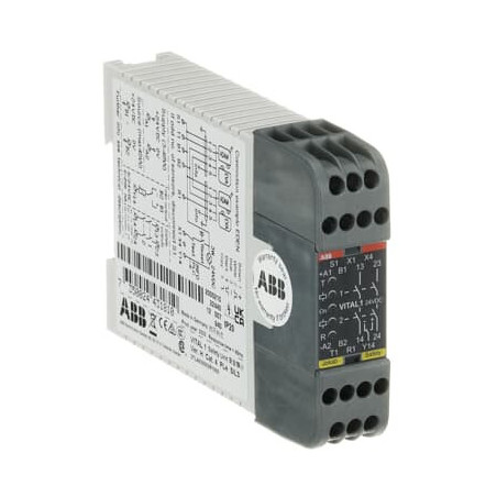 Timer SPDT 0,05s-300h pentru Şină DIN 380-400VAC | Electronic-mag.ro | Componente Electronice