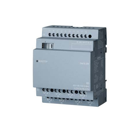 Modul Extensie 8 IN 8 OUT Relee 5A 24VDC | Electronic-mag.ro | Componente Electronice