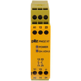 Releu de Siguranță PNOZ X7 230VAC NO x2 | Electronic-mag.ro | Componente Electronice