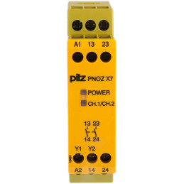 Releu de siguranță PNOZ X7 24V AC/DC | Electronic-mag.ro | Componente Electronice