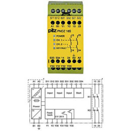 Modul Releu de Siguranță PNOZ 16S 230VAC | Electronic-mag.ro | Componente Electronice