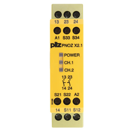 Releu de Siguranță PNOZ X2.1 24VAC 24VDC | Electronic-mag.ro | Componente Electronice