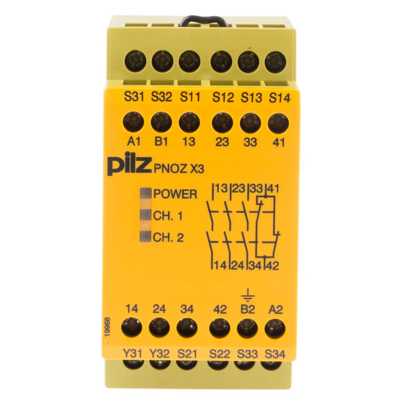 Modul Releu Siguranță PNOZ X3 24V | Electronic-mag.ro | Componente Electronice Modul Releu Siguranță PNOZ X3 24V | Electronic-mag.ro | Componente Electronice