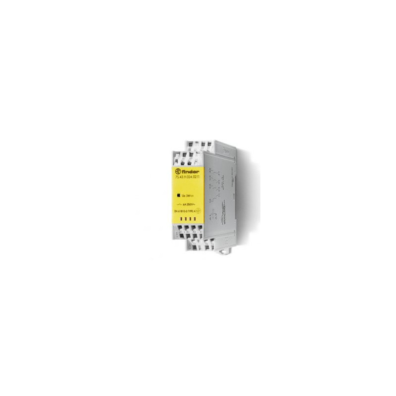 Modul Releu de Siguranță 7S 24VDC pentru Șină DIN IP20 | Electronic-mag.ro | Componente Electronice Modul Releu de Siguranță 7S 24VDC pentru Șină DIN IP20 | Electronic-mag.ro | Componente Electronice