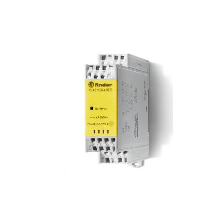 Modul Releu de Siguranță 7S 24VDC pentru Șină DIN IP20 | Electronic-mag.ro | Componente Electronice