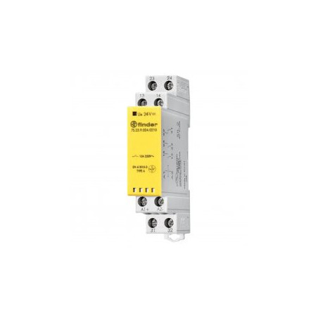 Releu de Siguranță 24VDC pentru Șină DIN IP20 | Electronic-mag.ro | Componente Electronice