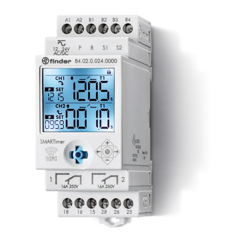 Întrerupătoare cu Temporizator 0,1s-9999h SPDT 250VAC/16A | Electronic-mag.ro | Componente Electronice